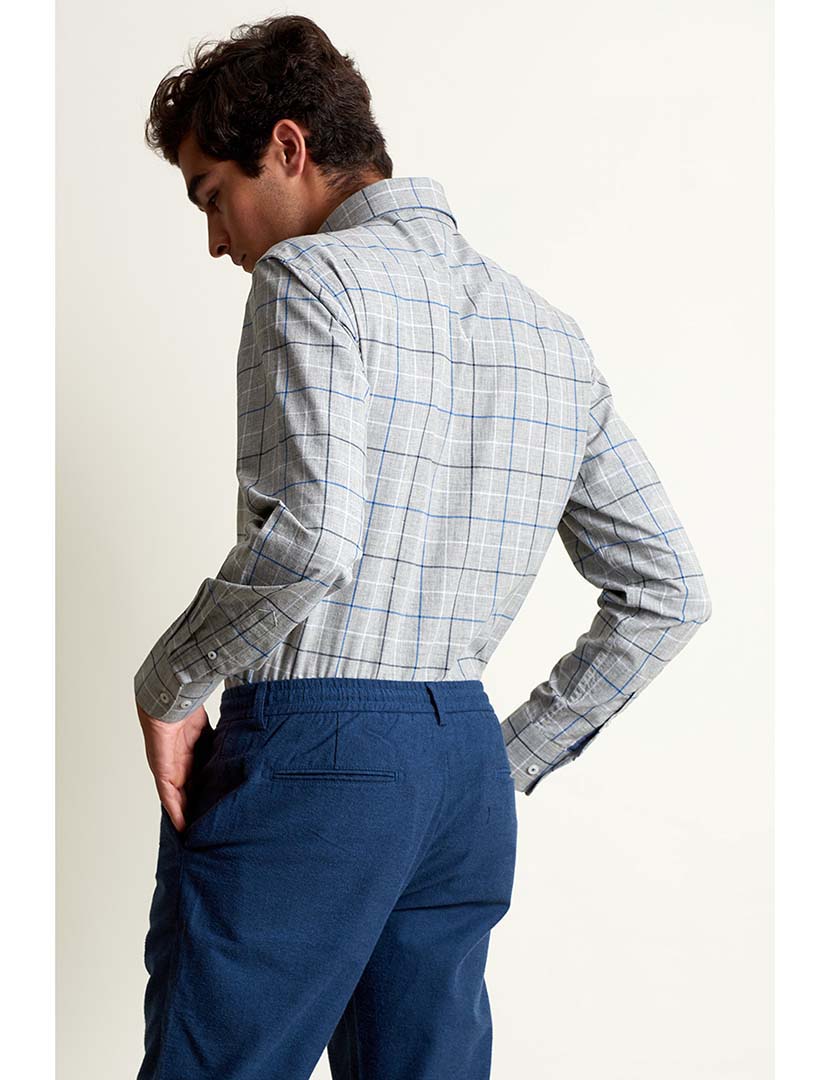 Gray Shirt Men