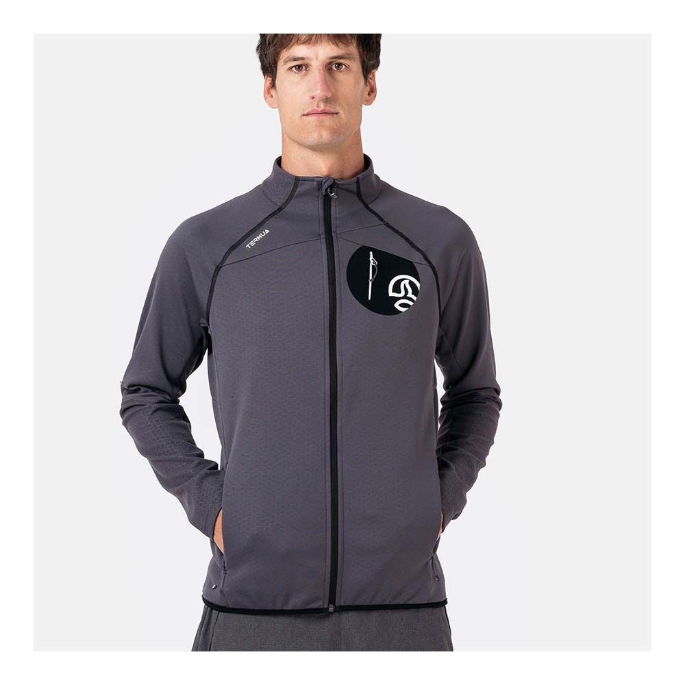 Ternua RAKKER - Sweat Homme whales grey