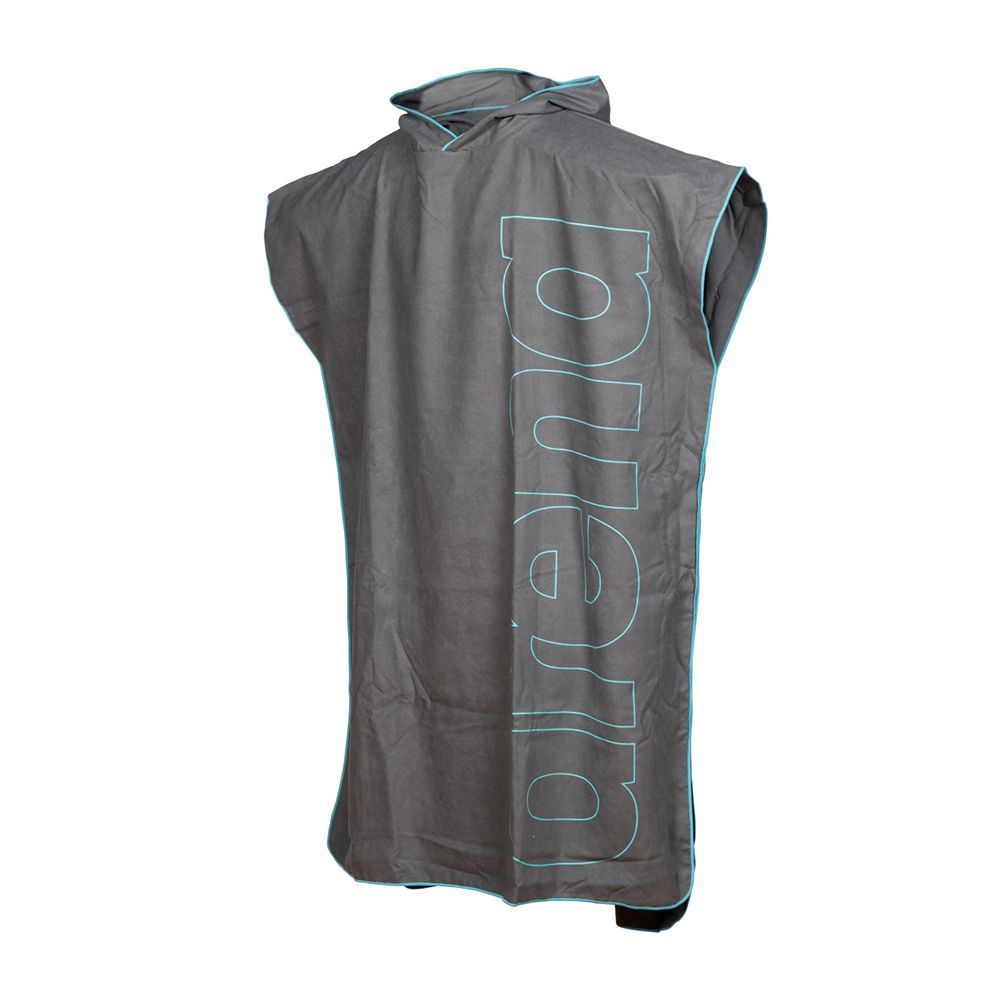 Arena SMART PLUS - Poncho dark grey/sky