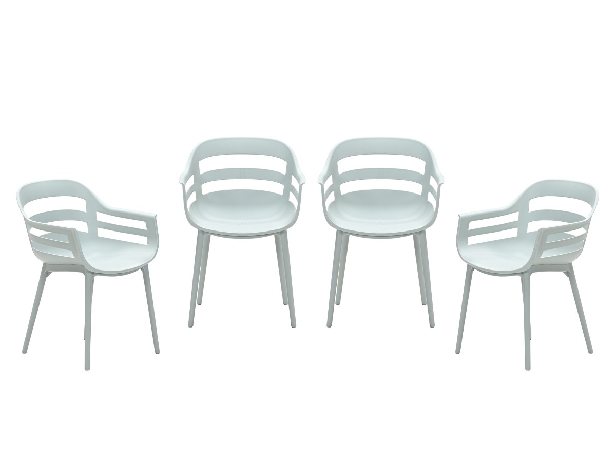 Garden Impressions Ceasar Olive tuinstoel - Set van 4