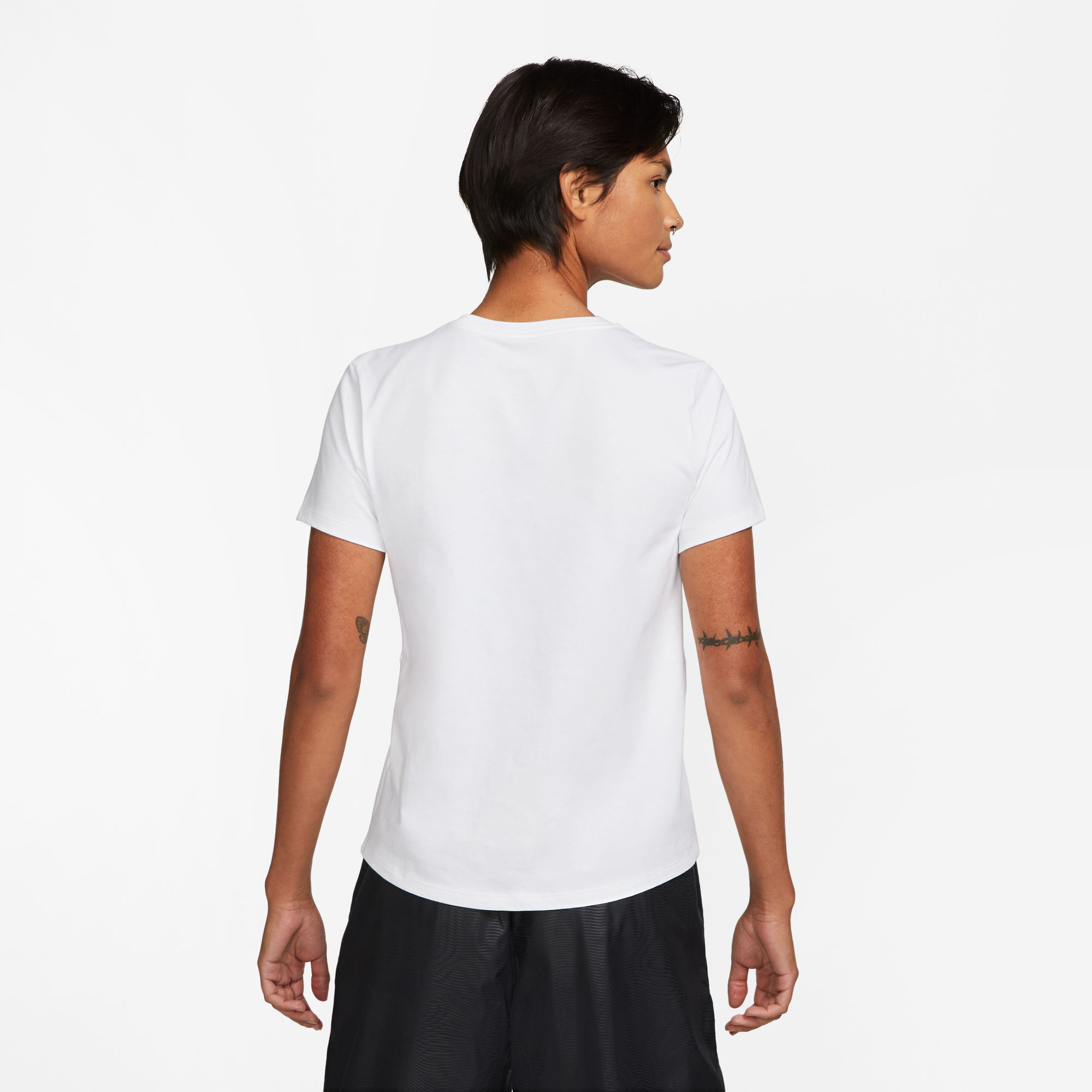 Nike New Sportswear Essential Icon Futura T-shirt Femmes - Blanc