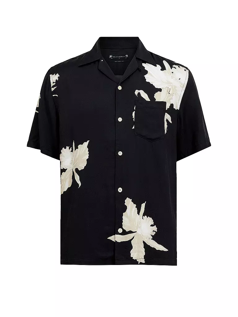 ALLSAINTS Hemd LACHAISE schwarz