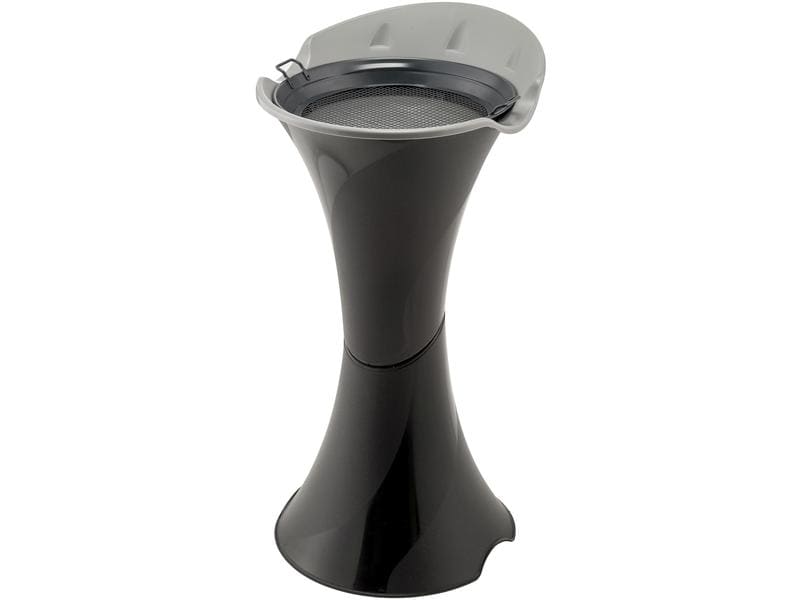 Edi Baur Standascher Bama Schwarz Standaschenbecher