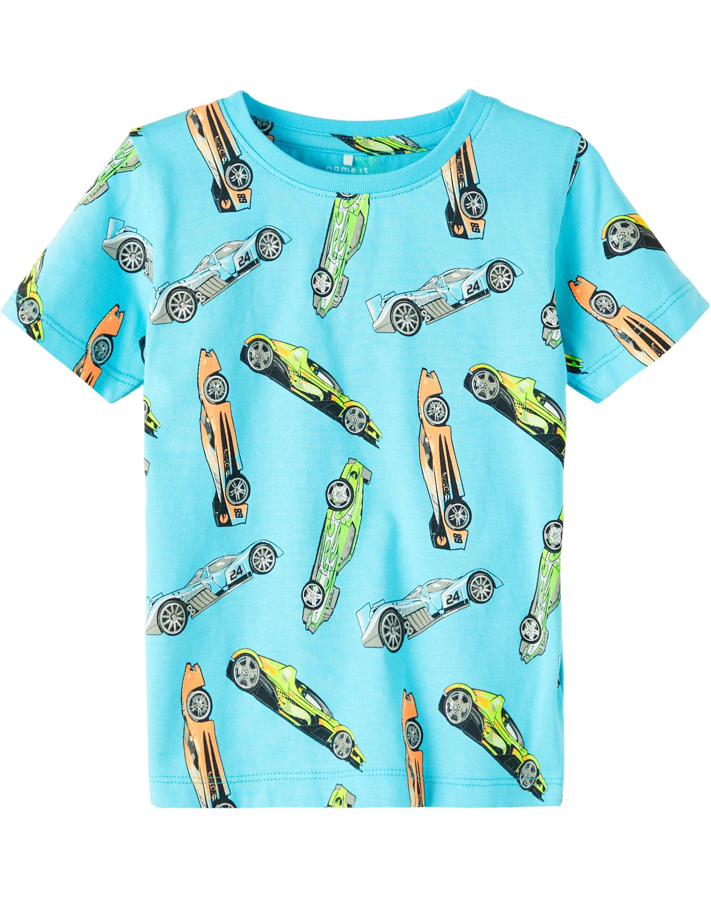 T-Shirt NMMHOTWHEELS MARKO in bachelor button