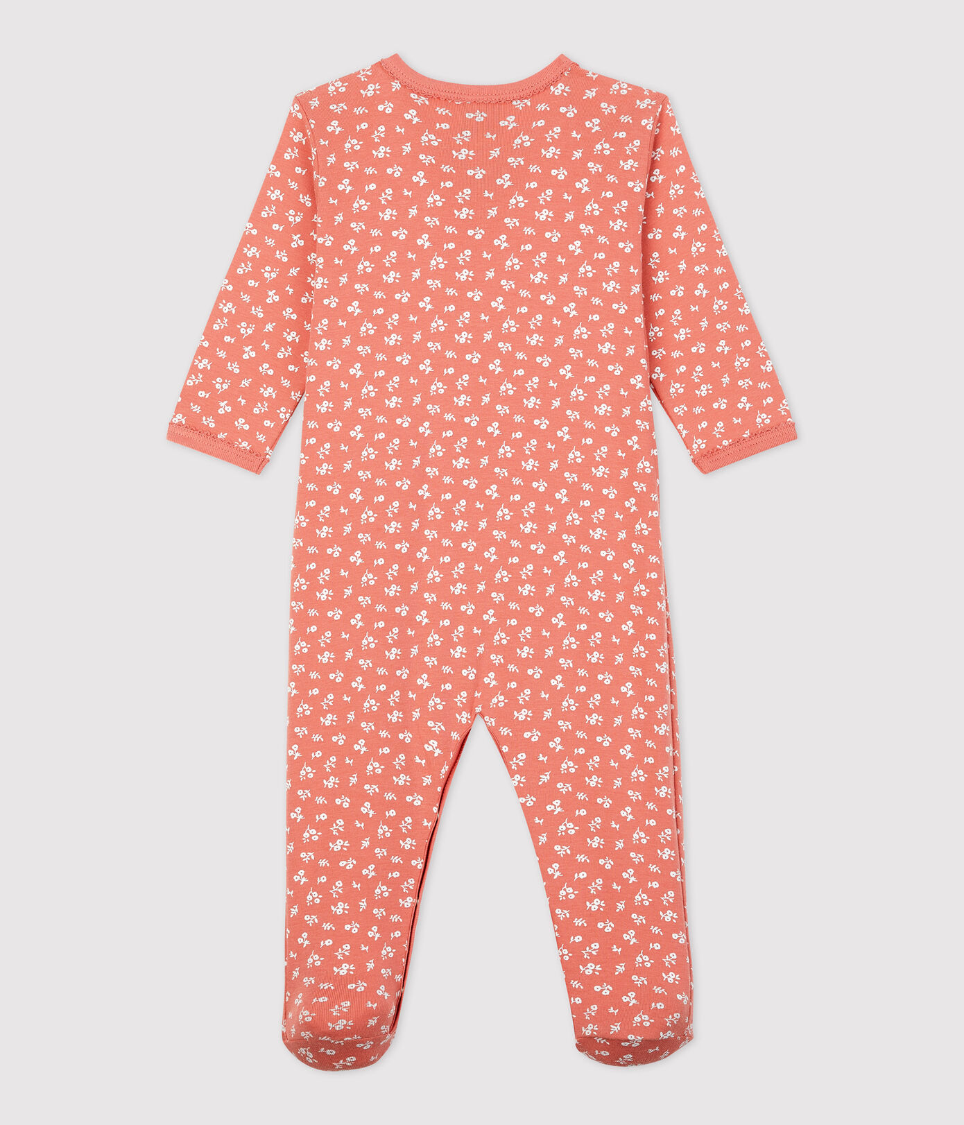 Dors bien bébé fleuri en coton biologique