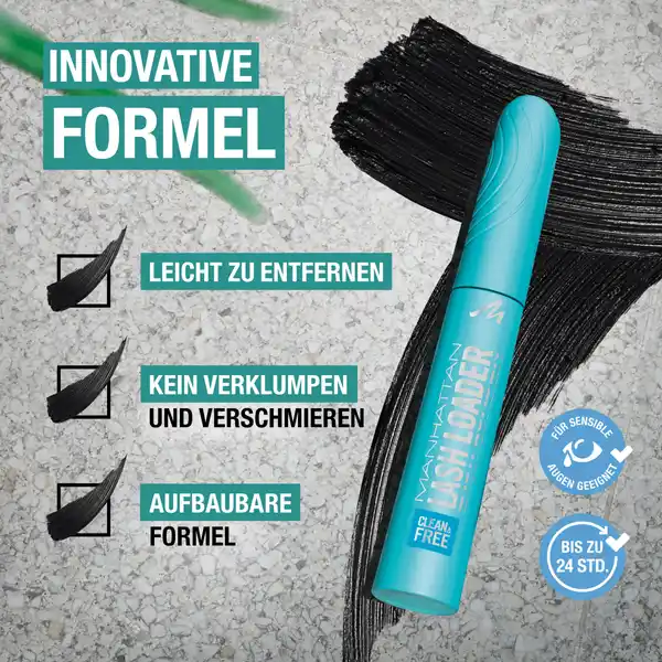 Clean & Free Lash Loader Mascara 1010N Black