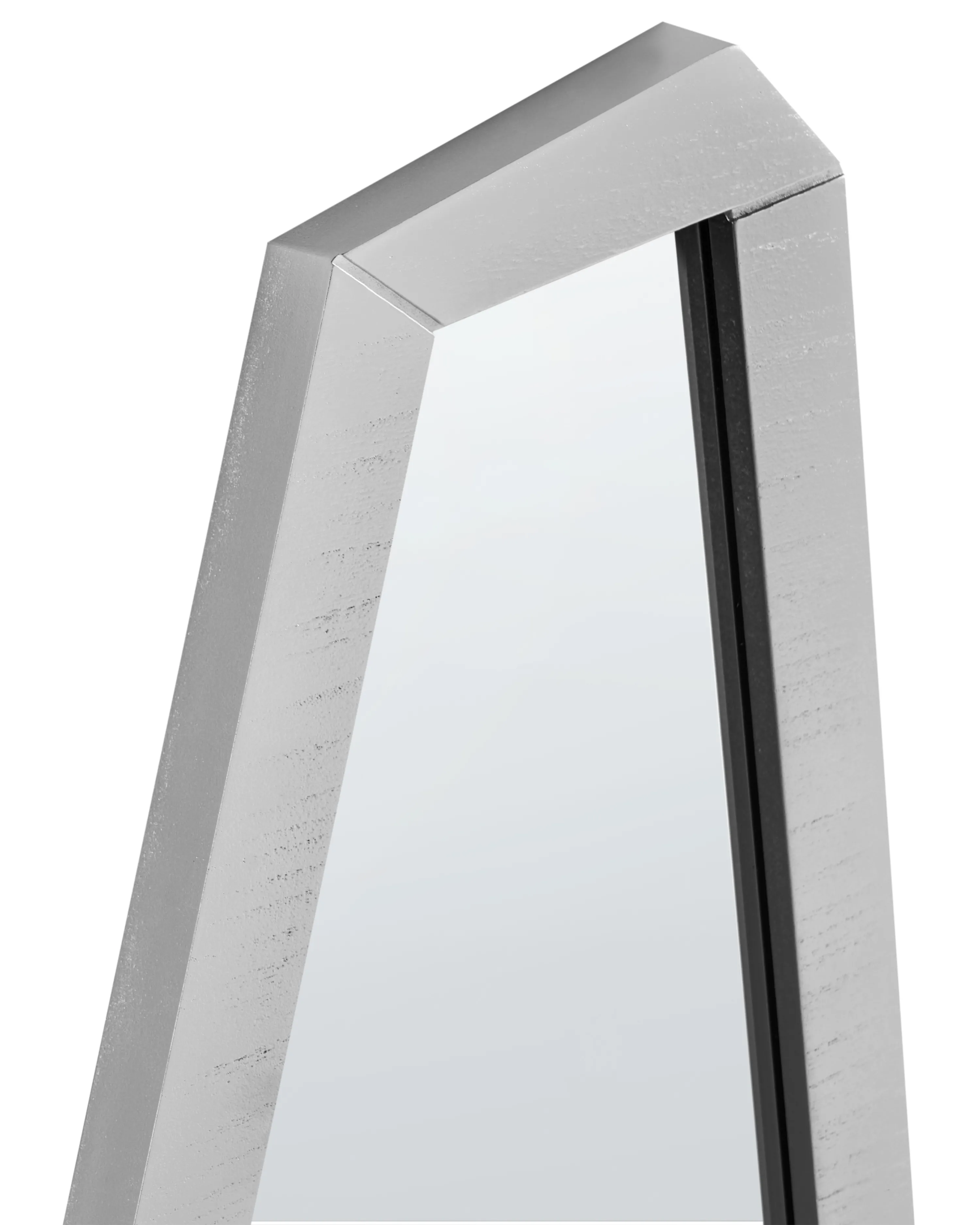 Wandspiegel CHANU 44 cm 104 cm Zilver