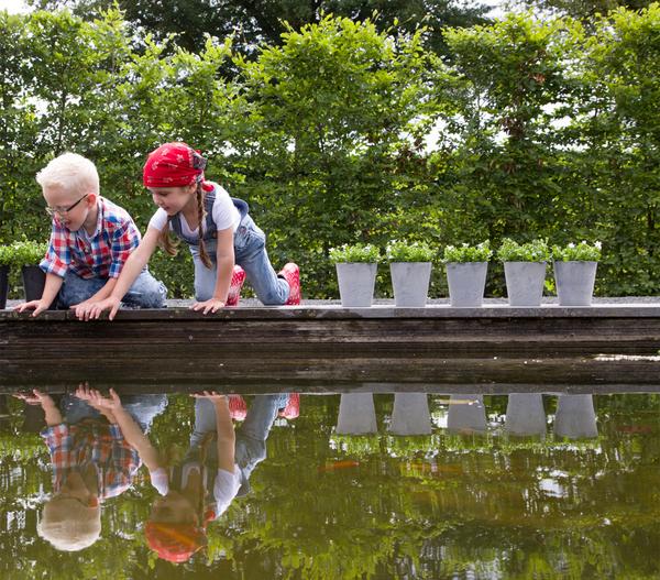 Artstone Kunststoff-Blumentopf Claire, rund