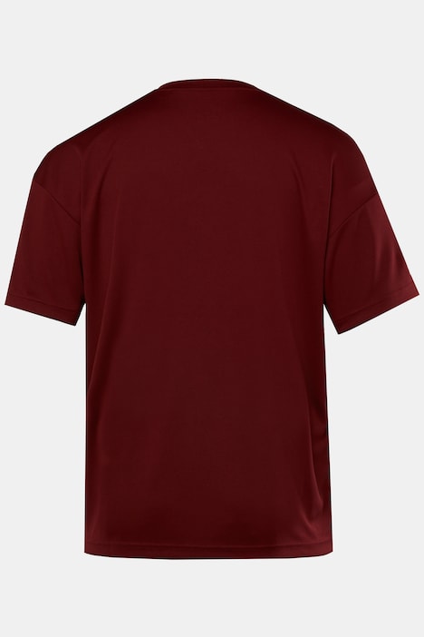 STHUGE T-Shirt, Halbarm, oversized, Mesh, Football-Print, bis 8 XL