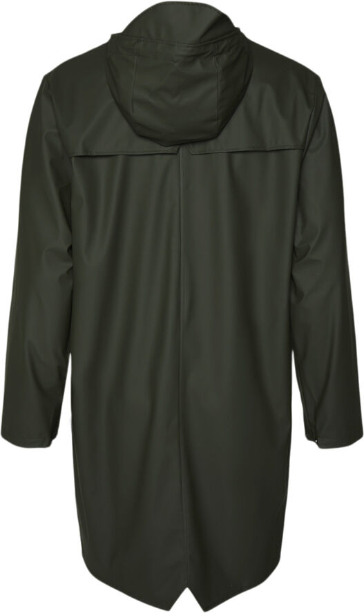 Rains Long Jacket Green