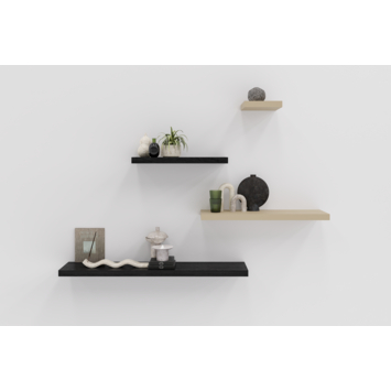 Duraline wandplank XL4 wit 80x23,5 cm 38mm