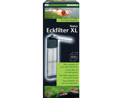Binnenfilter DENNERLE Nano hoekfilter XL