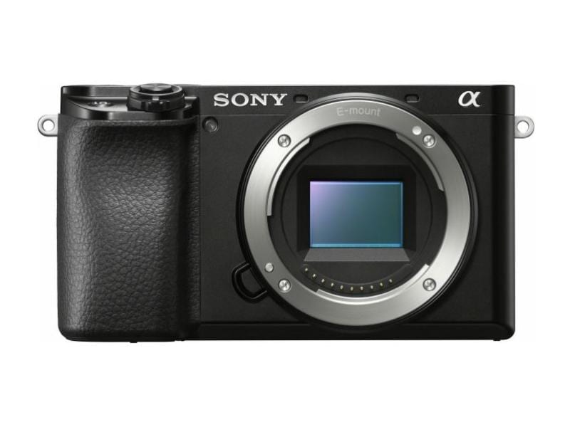 Sony Fotokamera Alpha 6100 Kit 16-50 / 55-210 APS-C-Kamera mit durchgehendem High-Speed-Tracking