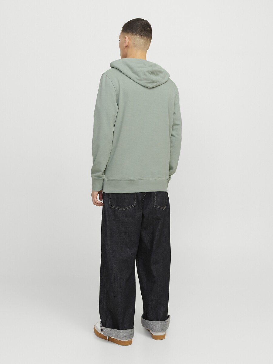 JACK & JONES<br>Moletom com capuz e logotipo