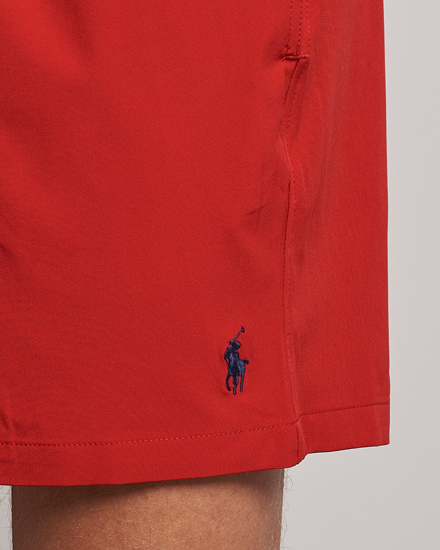 Polo Ralph Lauren Traveler Boxer Swim Shorts RL Red