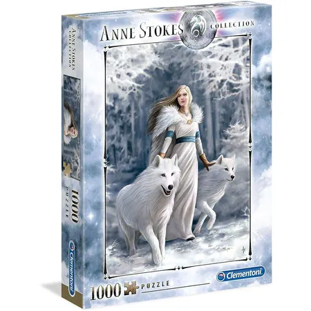 Clementoni Puzzle Anne Stokes Winter Guardians, 1000 Teile