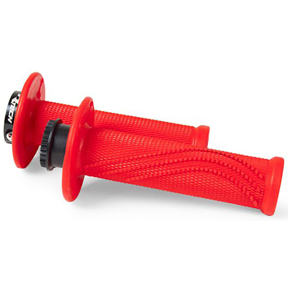 RTECHMX - Poignées R20 Lock-On Wave BETA RR 125>530 Rouge