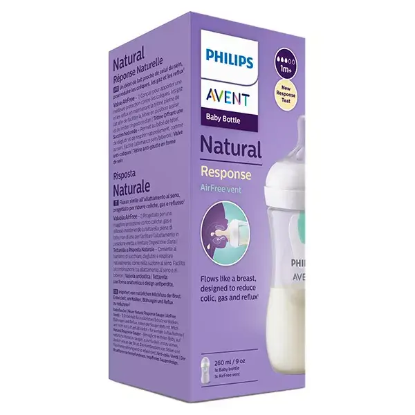 Mamadeira Avent Natural Response 3.0 AC 260ml