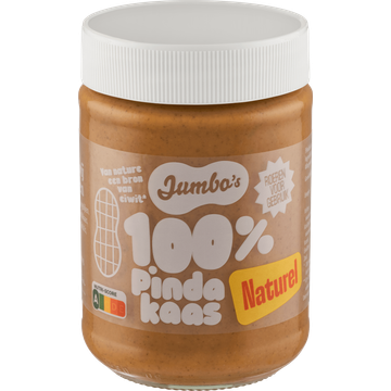 Jumbo's 100% Pindakaas Naturel 350g