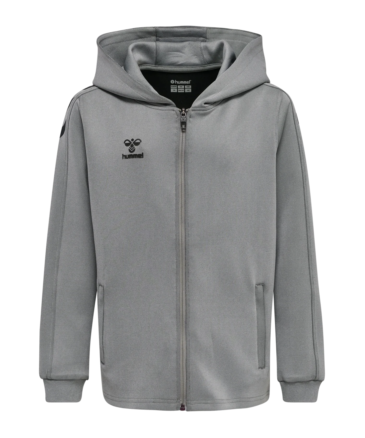 Hummel hmlCORE XK Kapuzenjacke Kids Grau F2006