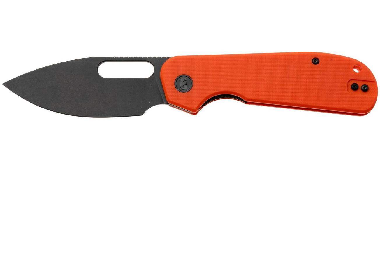Eutektik EFD EFD-OBW-R Blackwashed 14C28N, Orange G10, zakmes