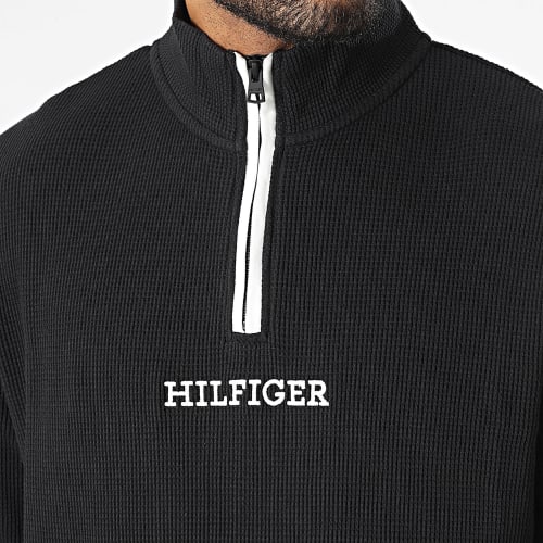 Sweat Col Zippé 3095 Noir