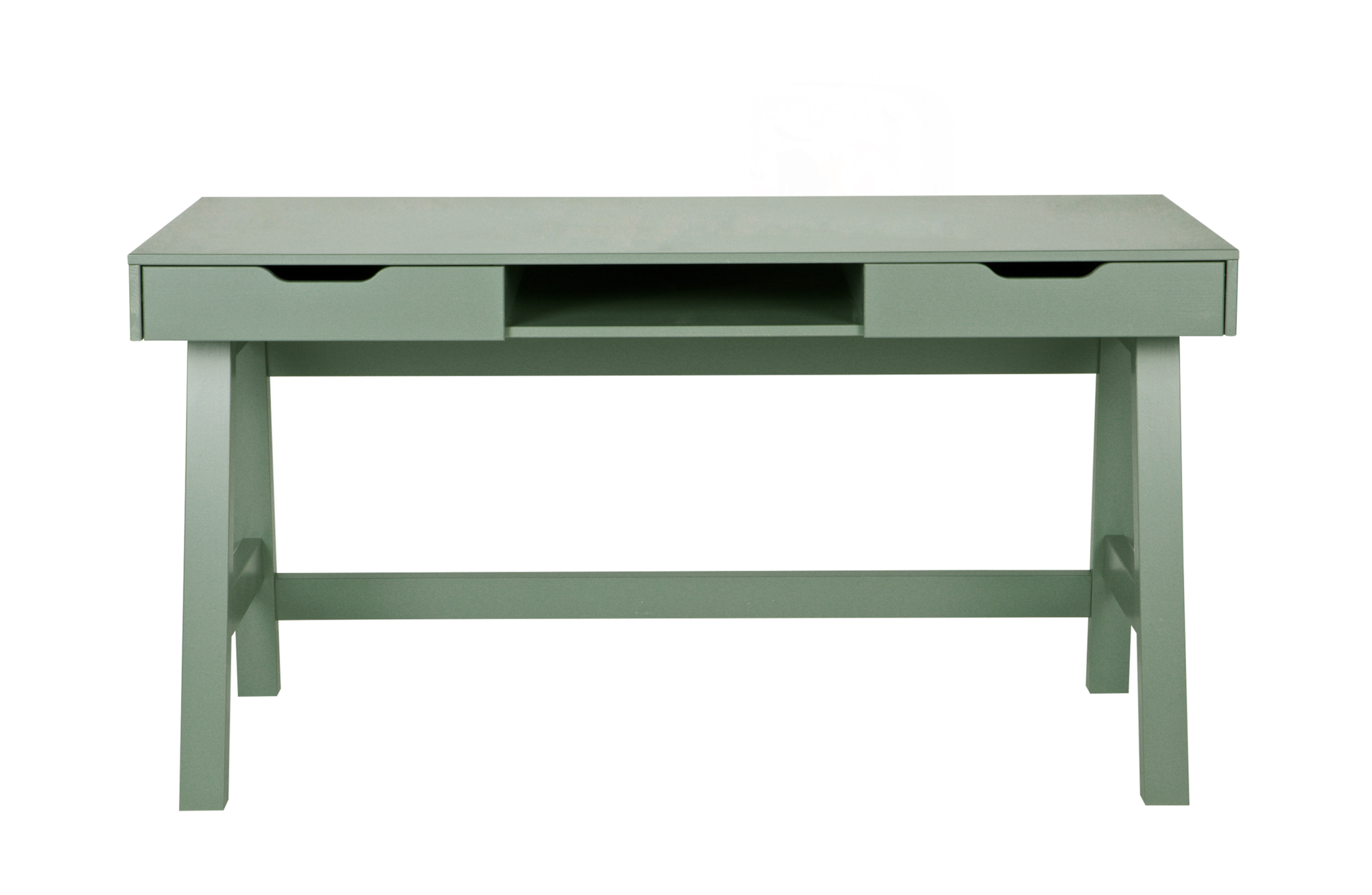 WOOOD bureau Nikki grenen [fsc] Jadegroen