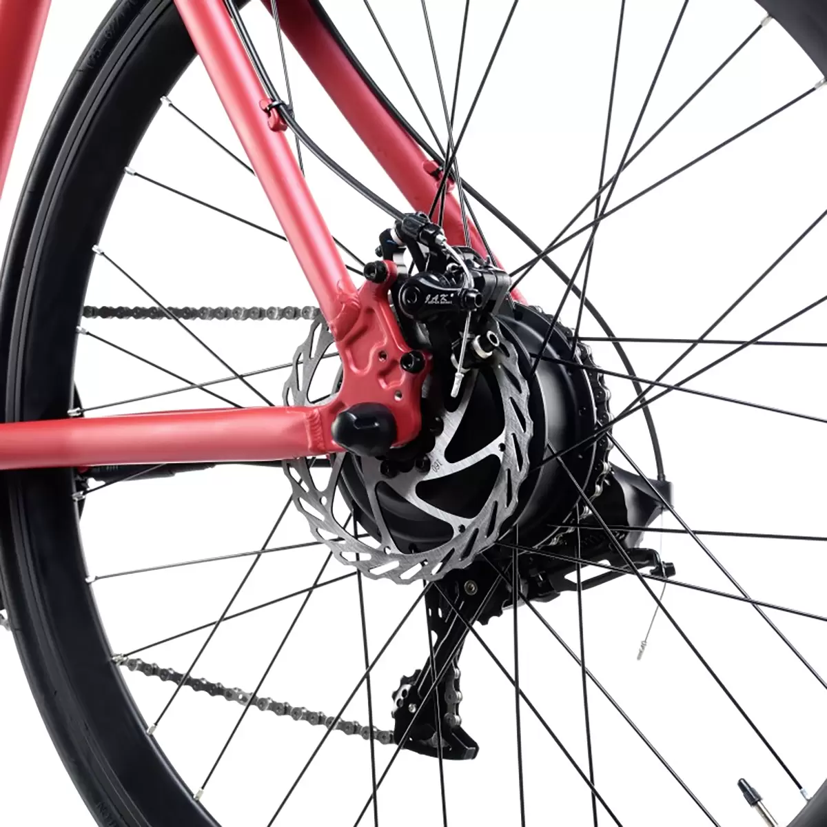 E-Bike EBFEC Skyron Rot