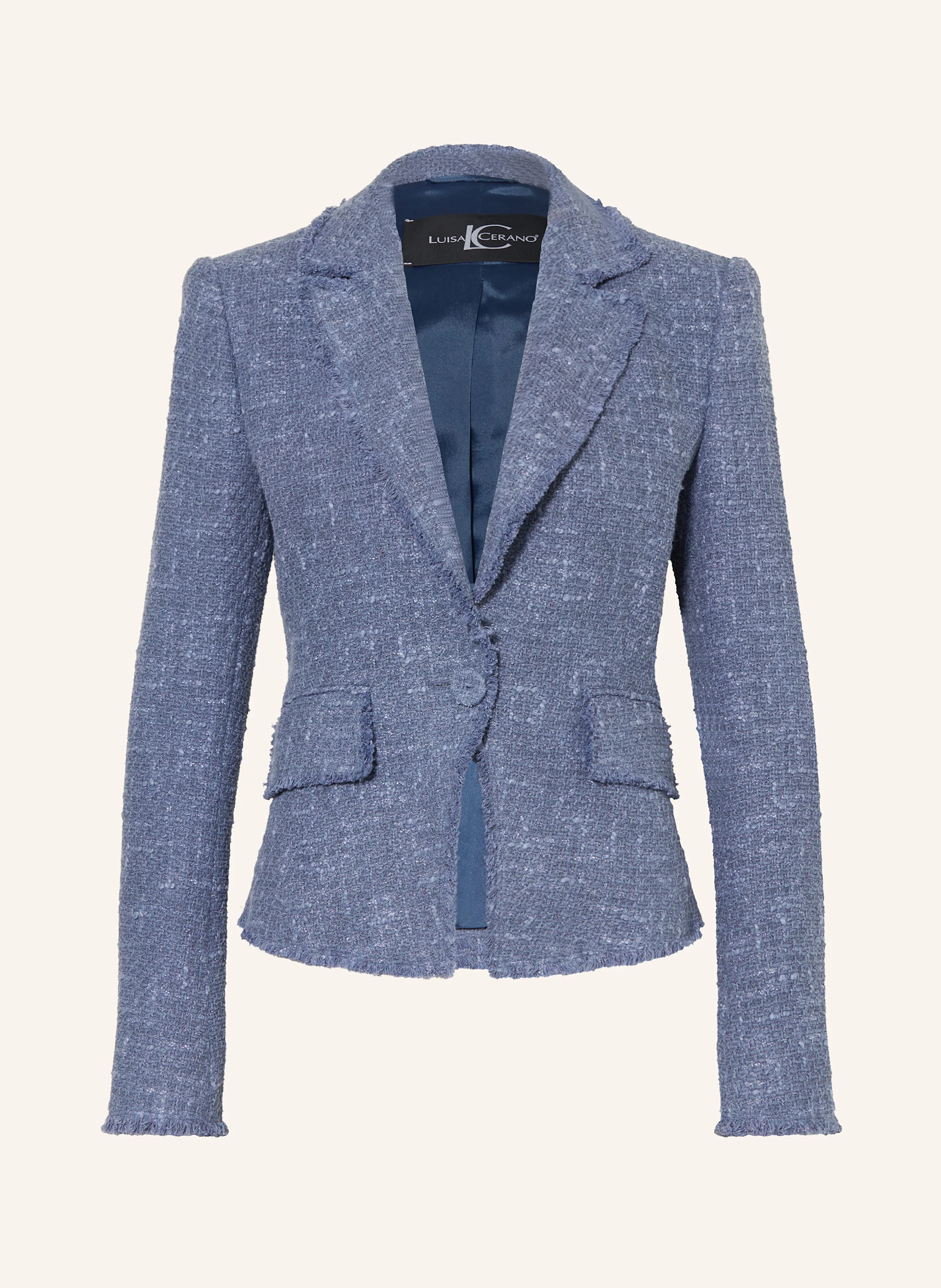 LUISA CERANO Bouclé-Blazer