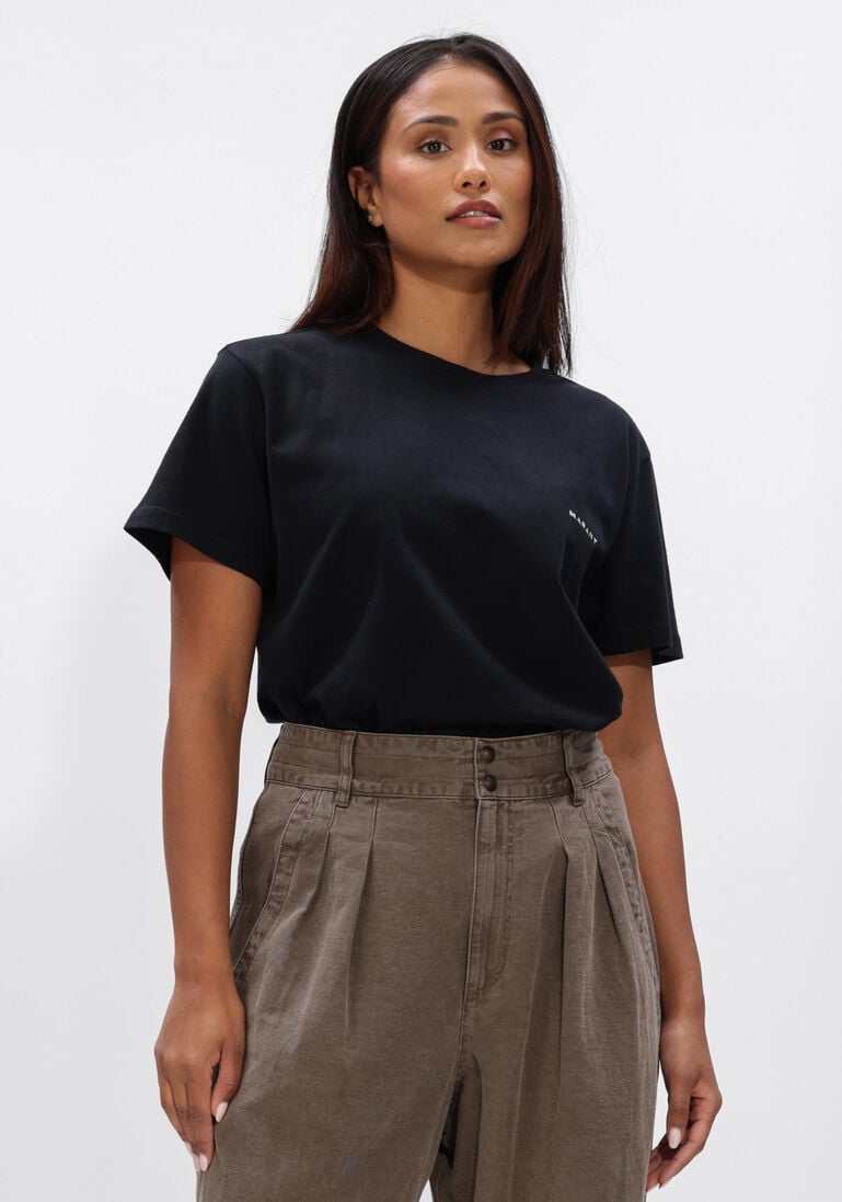 zwarte isabel marant t-shirt zafferh tee shirt