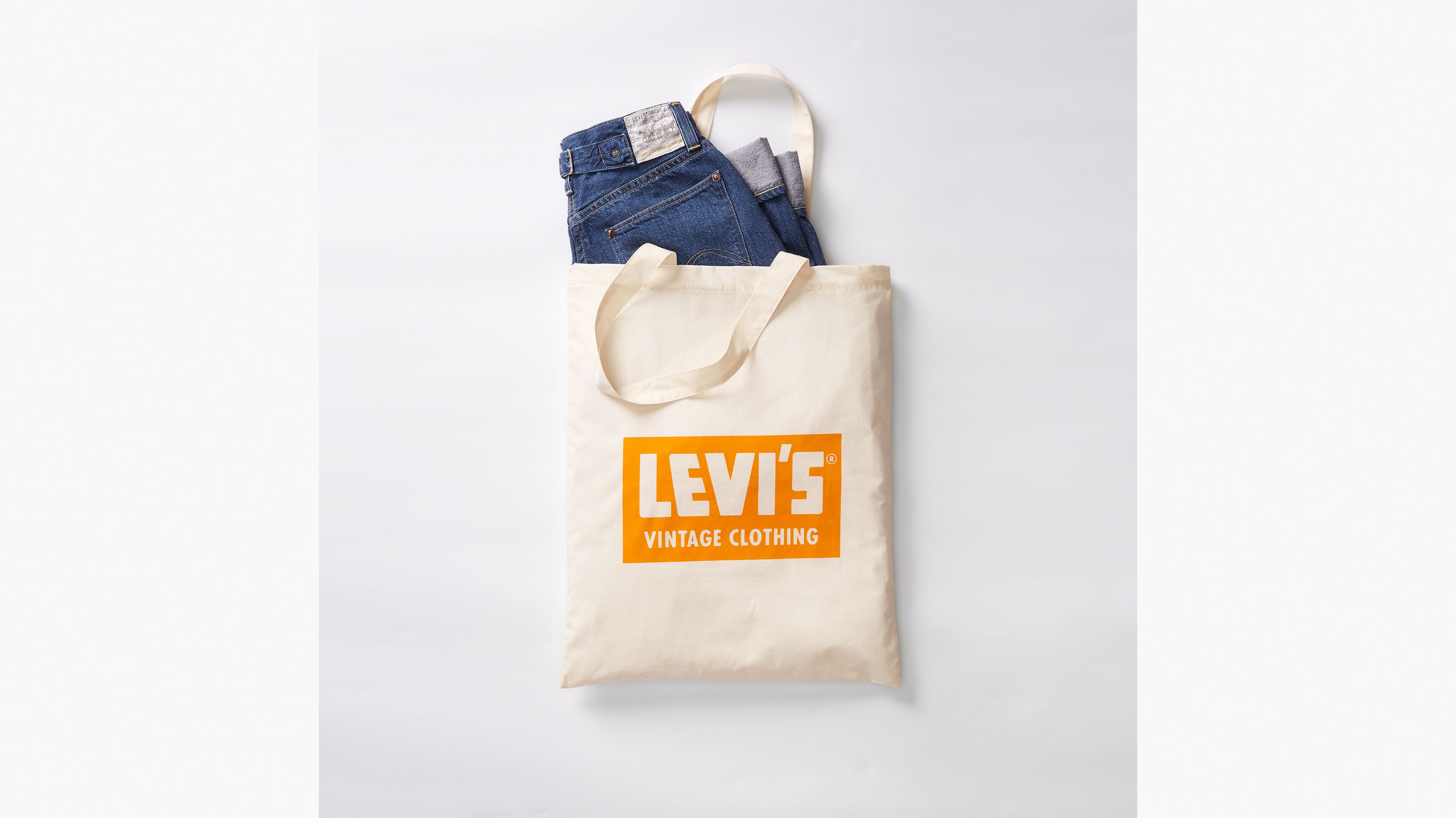Levi's® Vintage Clothing jean 401™ - Rinse - Bleu