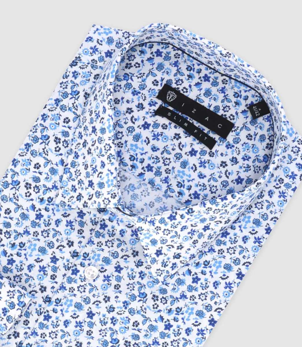 Chemise ville bleu 