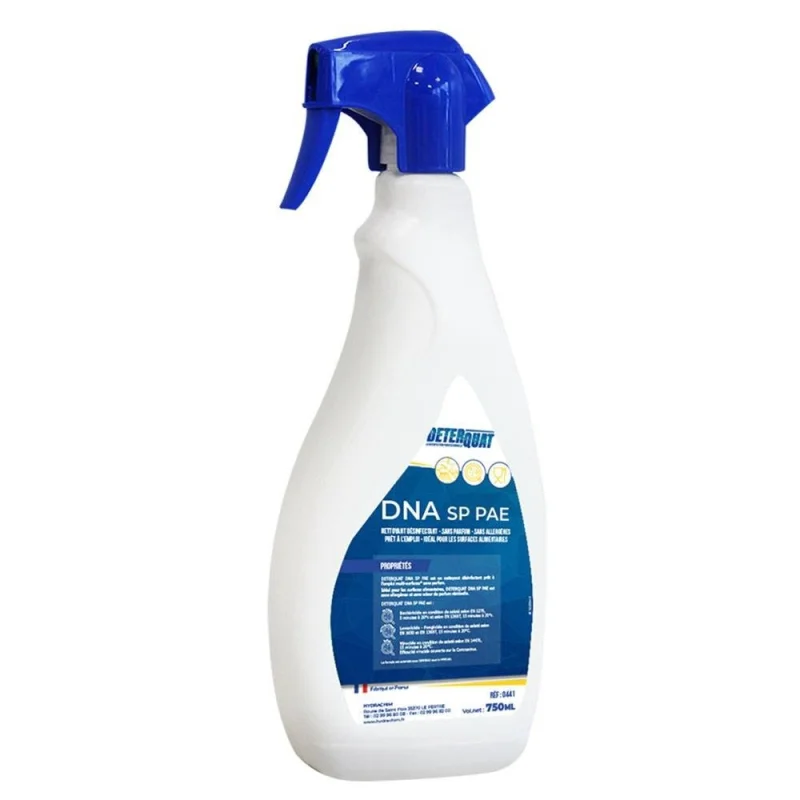 DETERQUAT - Détergent et désinfectant - DNA PAE - 750ml