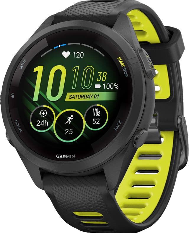 Garmin Forerunner 265S sportsur (sort)