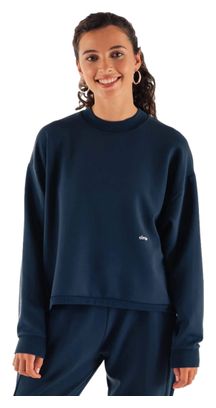 Crop Sweat Circle Get Lucky Bleu marine