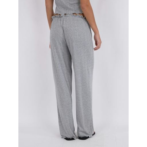 Neo Noir Serafina Pointelle Bukser, Light Grey, 42