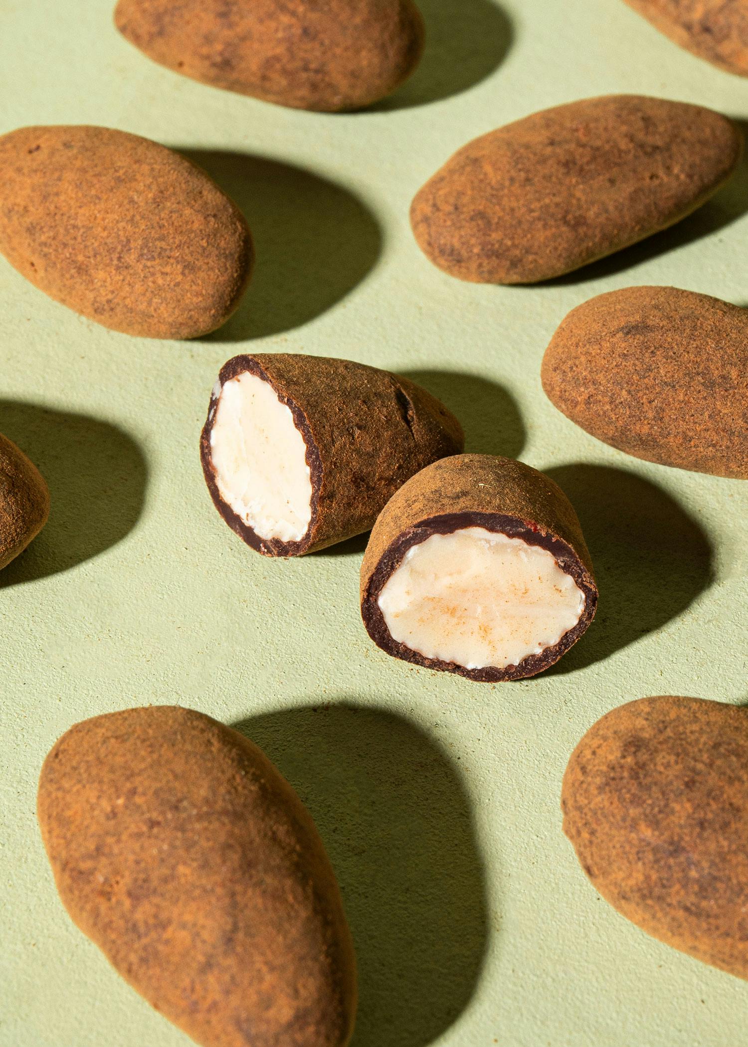 Skinny Dipped Mandeln in dunkler Schokolade mit Zimt 1 kg