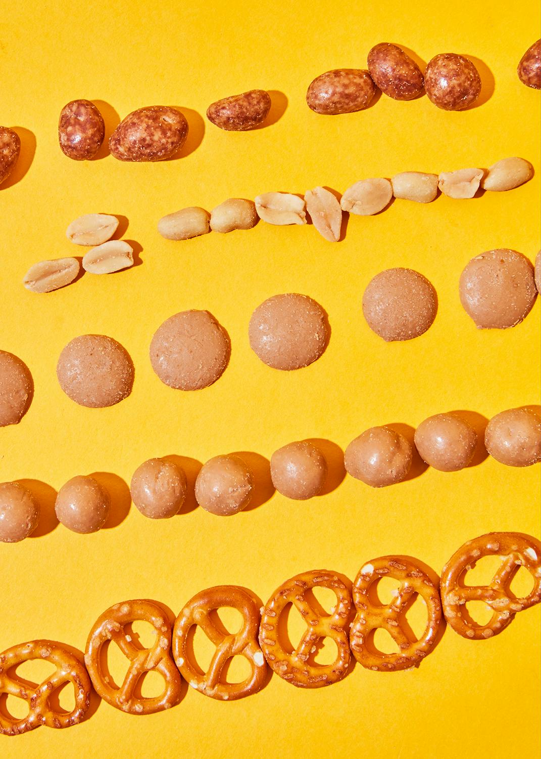 Brezel-Nussmix mit Schokolade und Karamell 1 kg