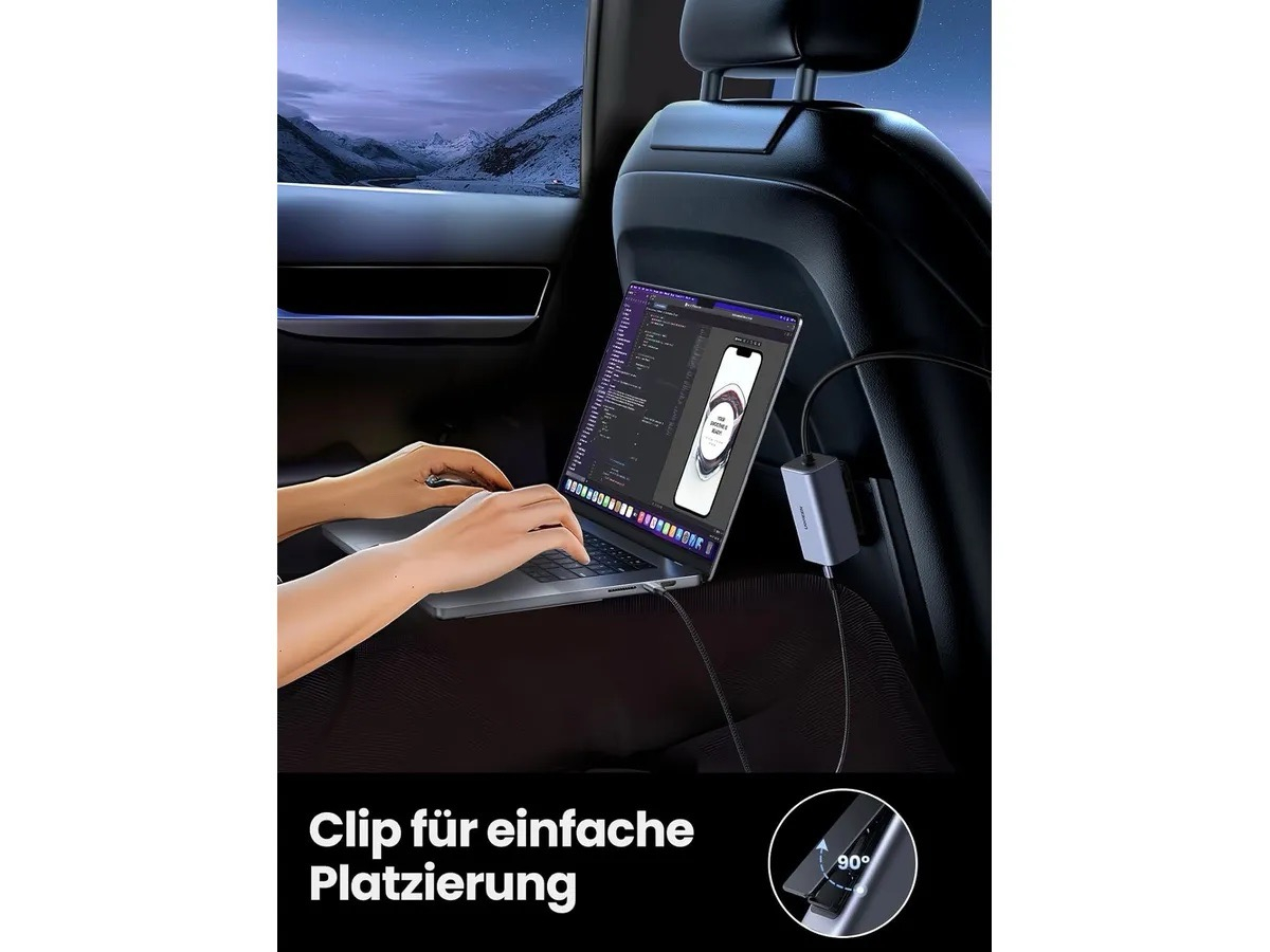 (150W) 3x USB C / USB A Auto KFZ GaN Ladegerät Car Charger Schnellladegerät für Zigarettenanzünder Power Delivery (35571) - Silber