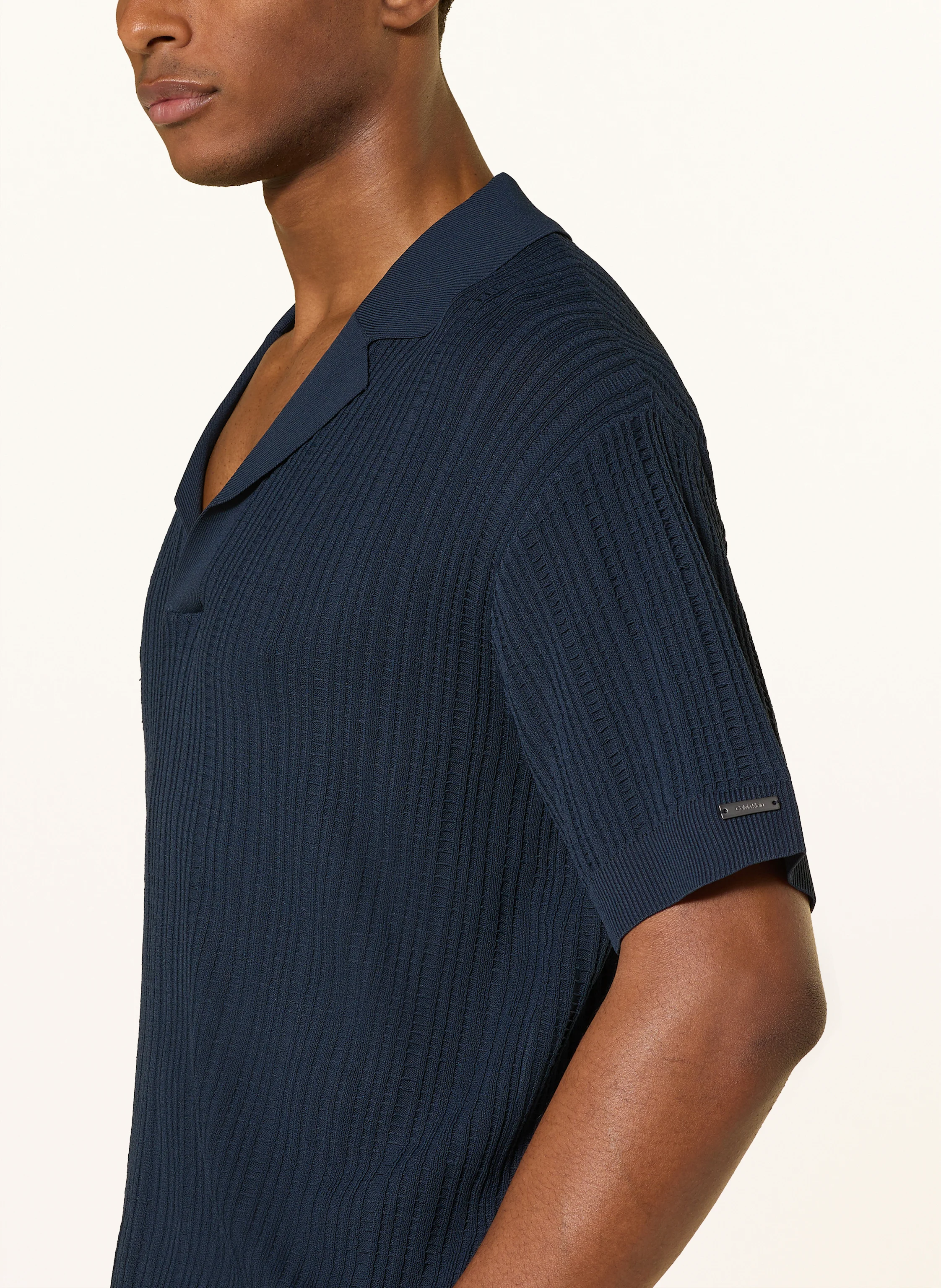 Calvin Klein Strick-Poloshirt