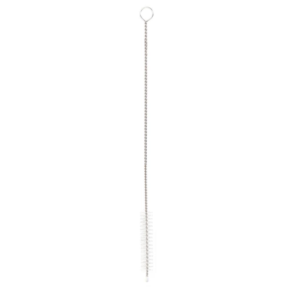 PAILLE TRANSPARENTE EN VERRE X4 AVEC GOUPILLON