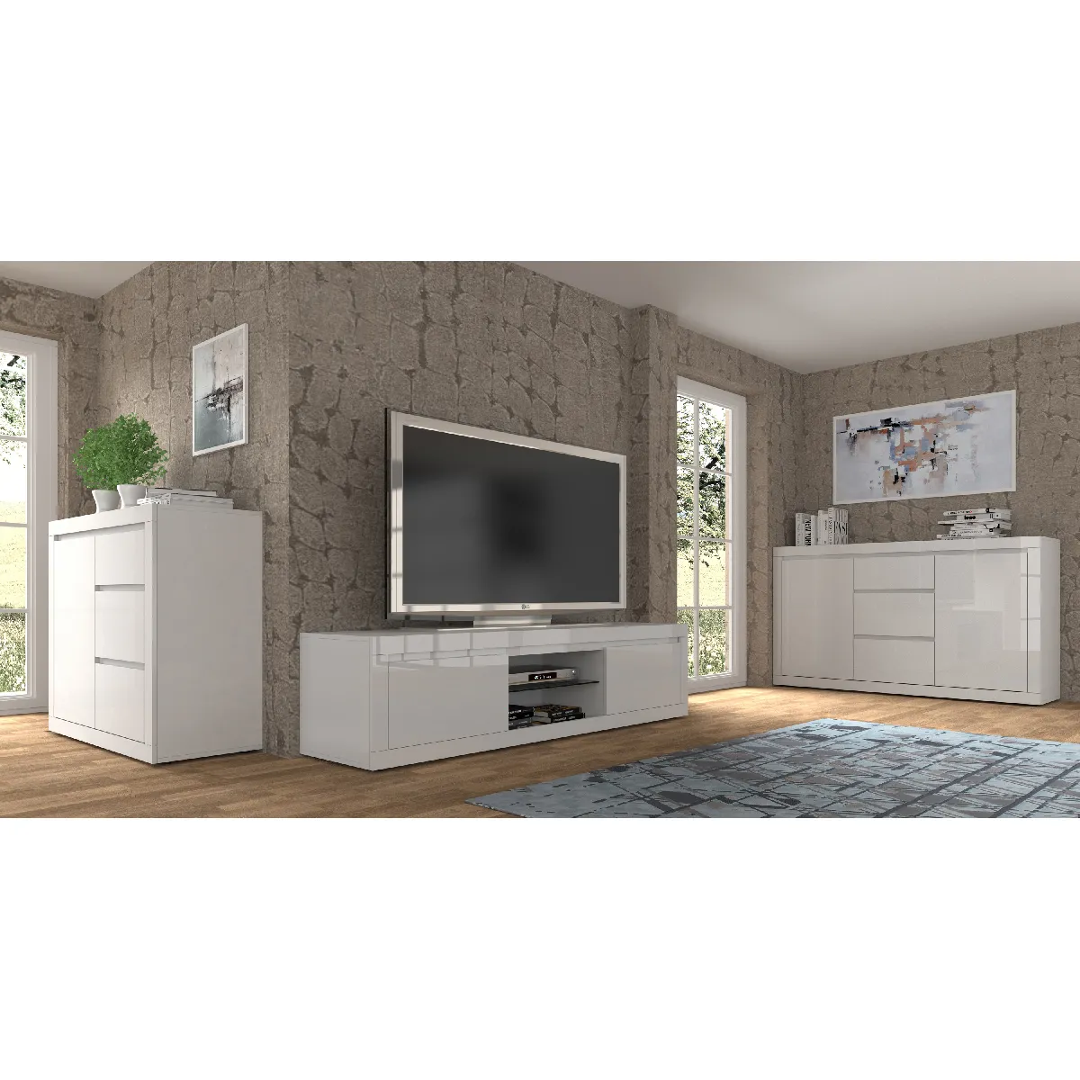 BIM FURNITURE bim_furniture Bello Bianco III - Blanc