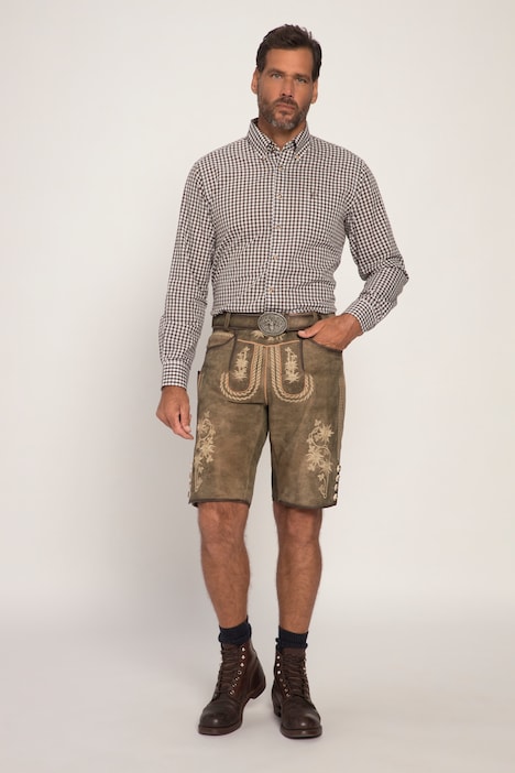 Karohemd, Trachten, Langarm, Buttondown-Kragen, Modern Fit, bis 8 XL