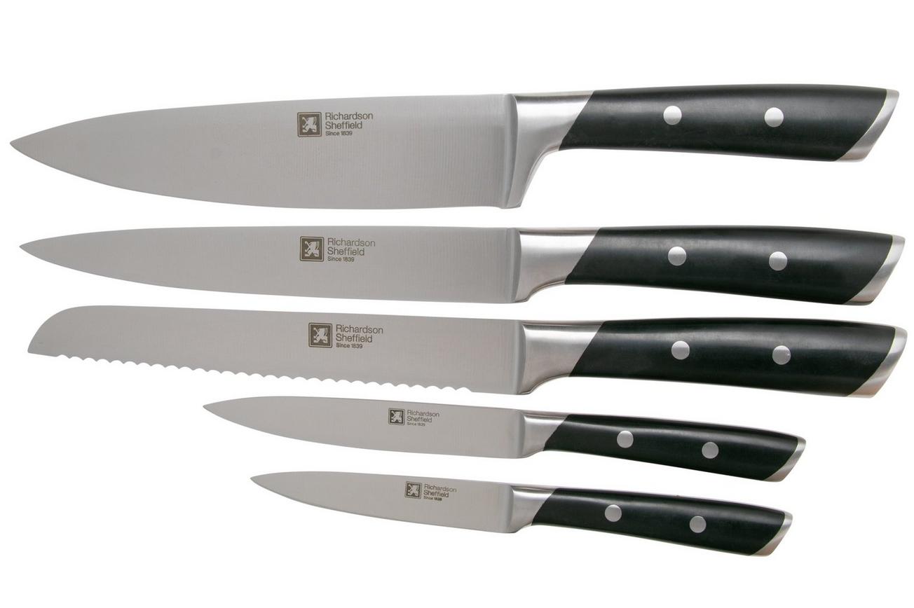 Richardson Sheffield R Vision RFR13000K358K20 5-delige messenset met blok