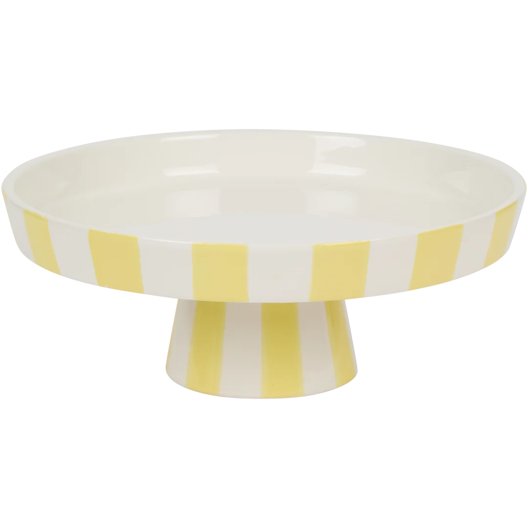 Plateau op voet Ø 28,5 x 10,5 cm | diverse kleuren