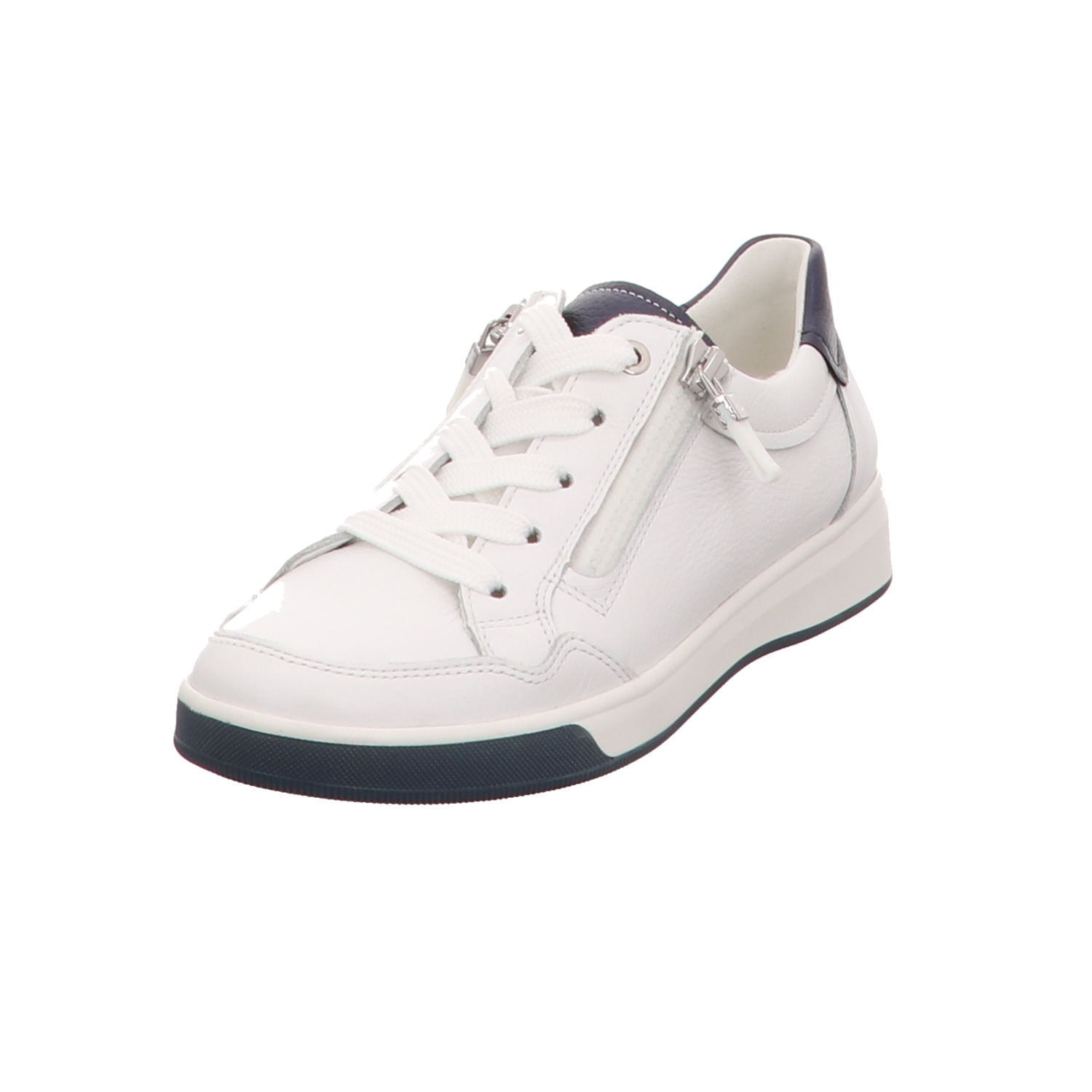 ARA Schnürhalbschuh weiß weiss/weiss kombi