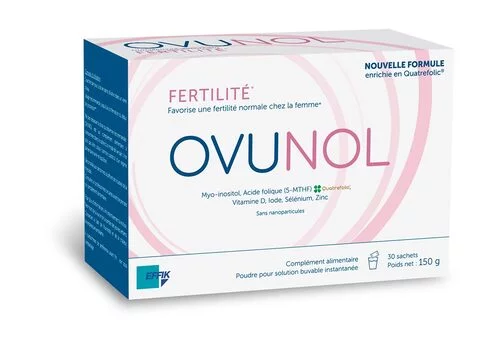 Complément Alimentaire Fertilité Ovunol - Boîte de 30 sachets