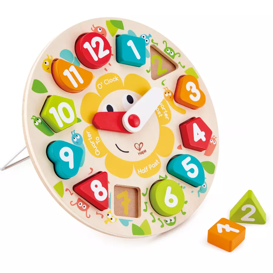 Hape Steckpuzzle Uhr