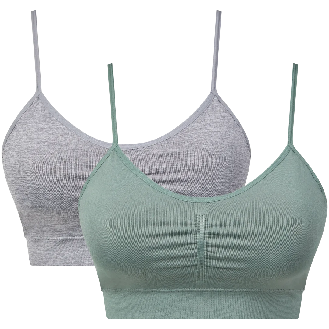 Sensabelle seamless bralettes 2 stuks | maat L/XL | diverse kleuren