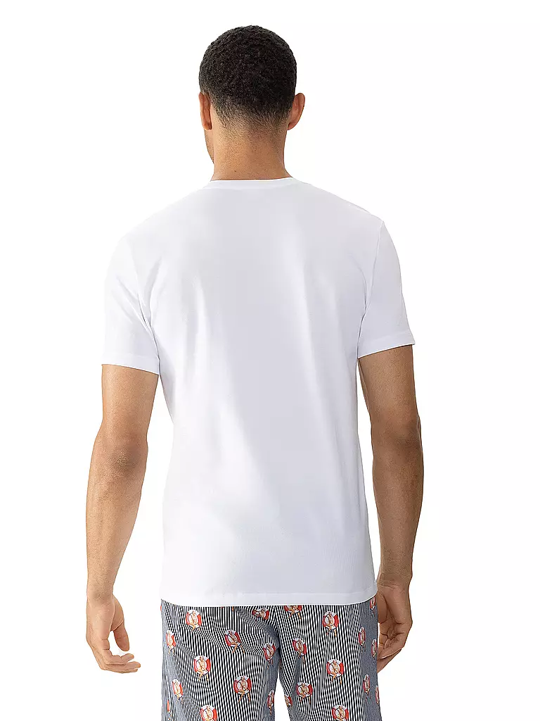 MEY Pyjama T-Shirt weiss
